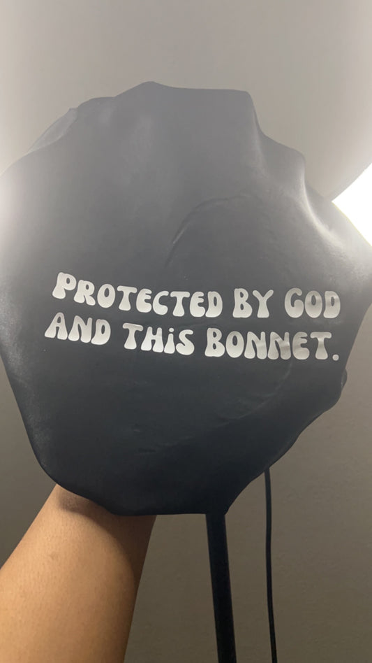 Bonnet “Protected By God and this Bonnet.